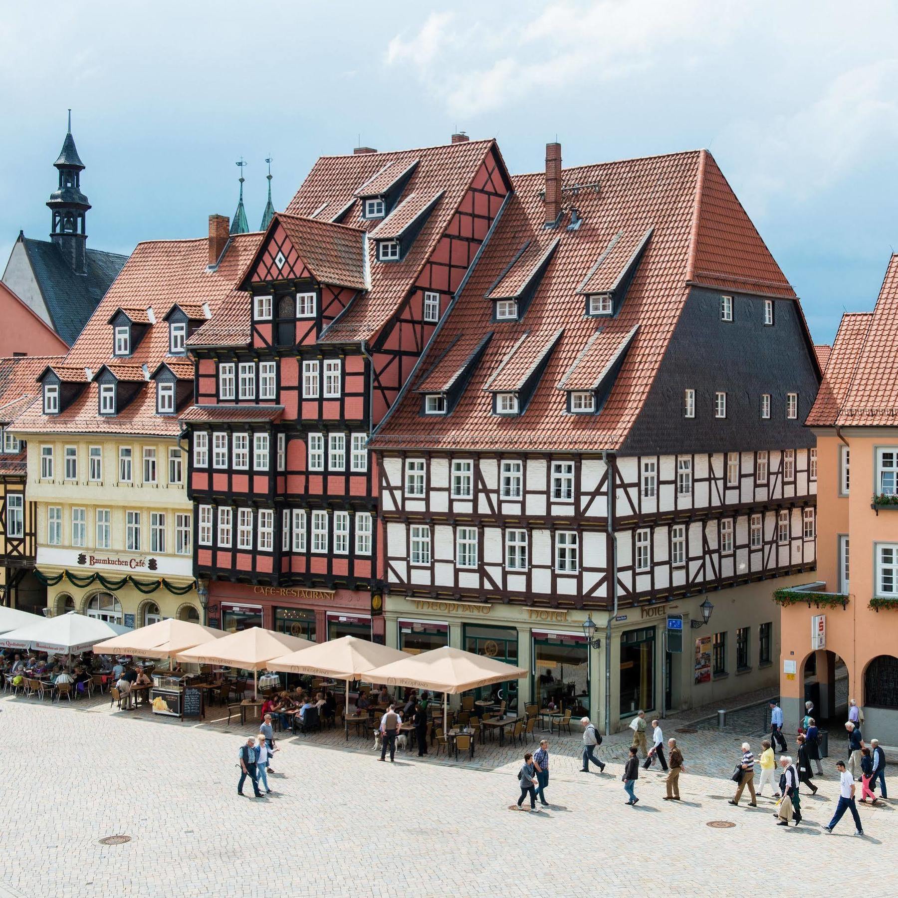 Hotel Theophano Quedlinburg Exteriör bild